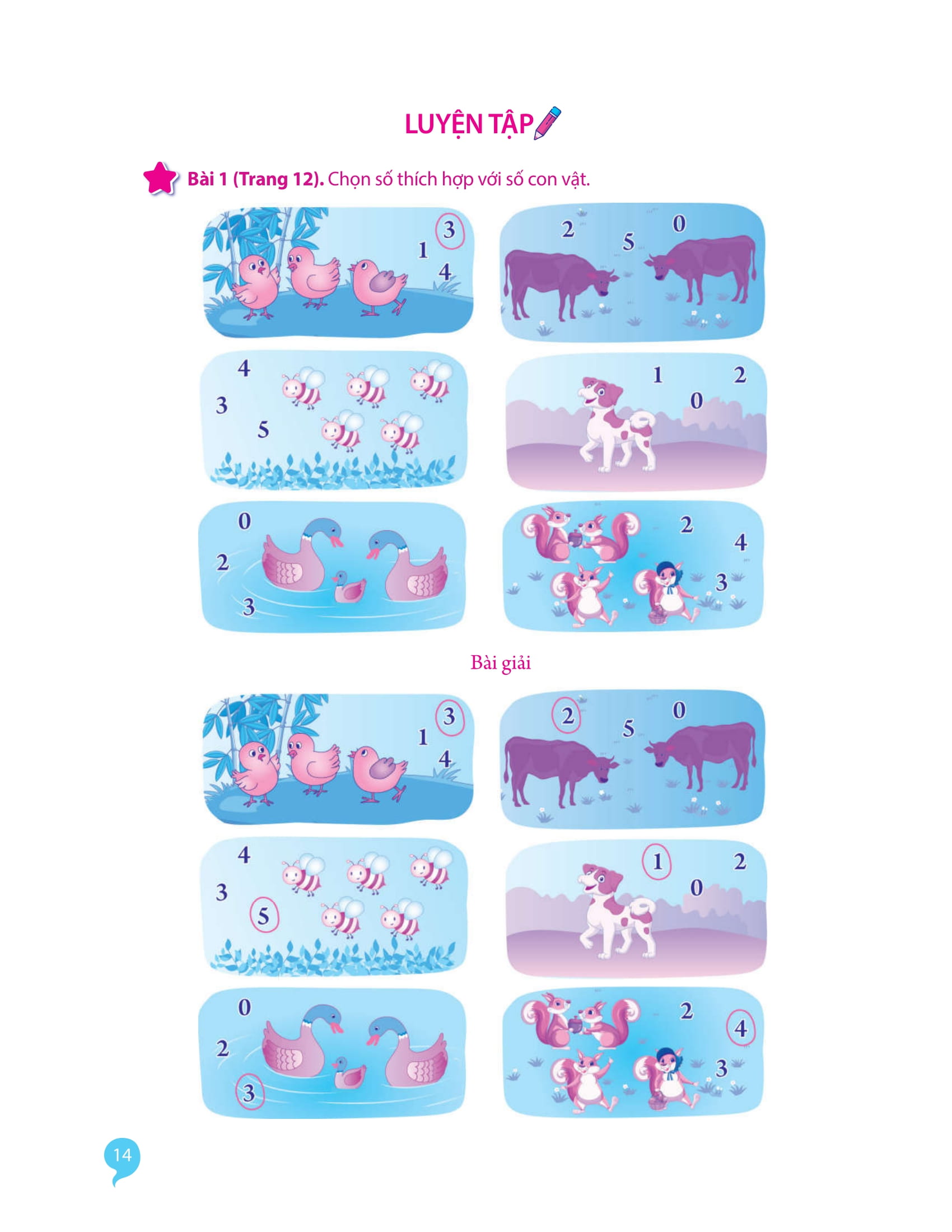 Giai Bai Tap Toan Lop 1 - Tap 1