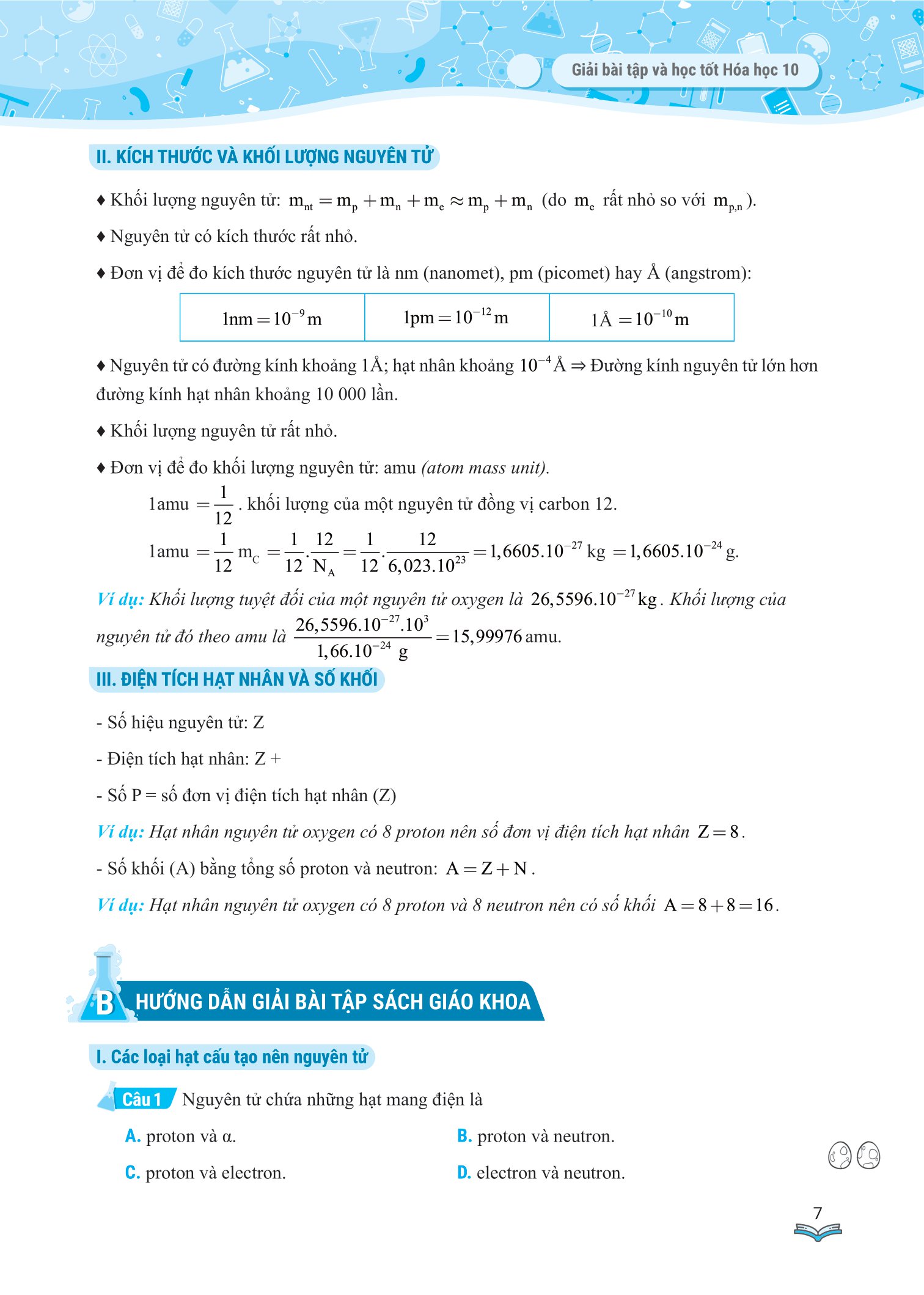 giải bài tập và học tốt hóa học 10