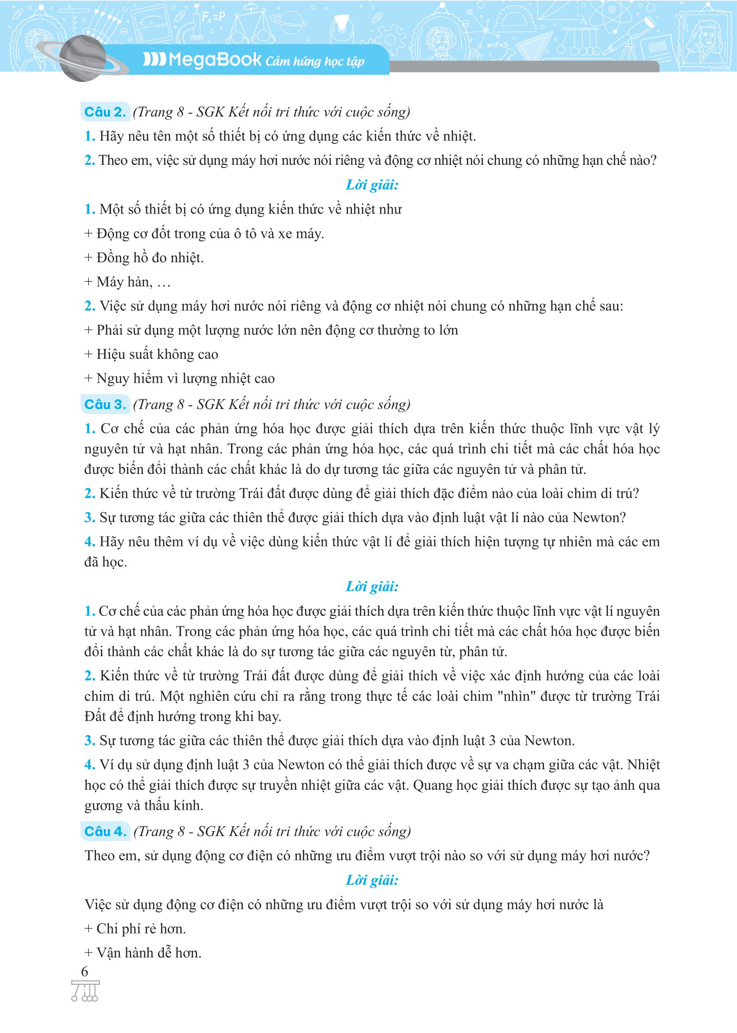 giải bài tập và học tốt vật lý 10