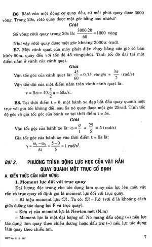 giải bài tập vật lí 12 nâng cao