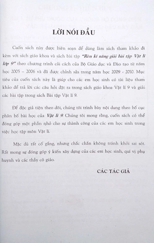 giải bài tập vật lí 9