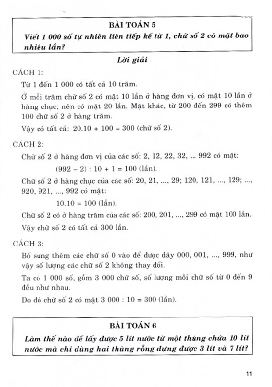 Giai Bang Nhieu Cach Cac Bai Toan Lop 6