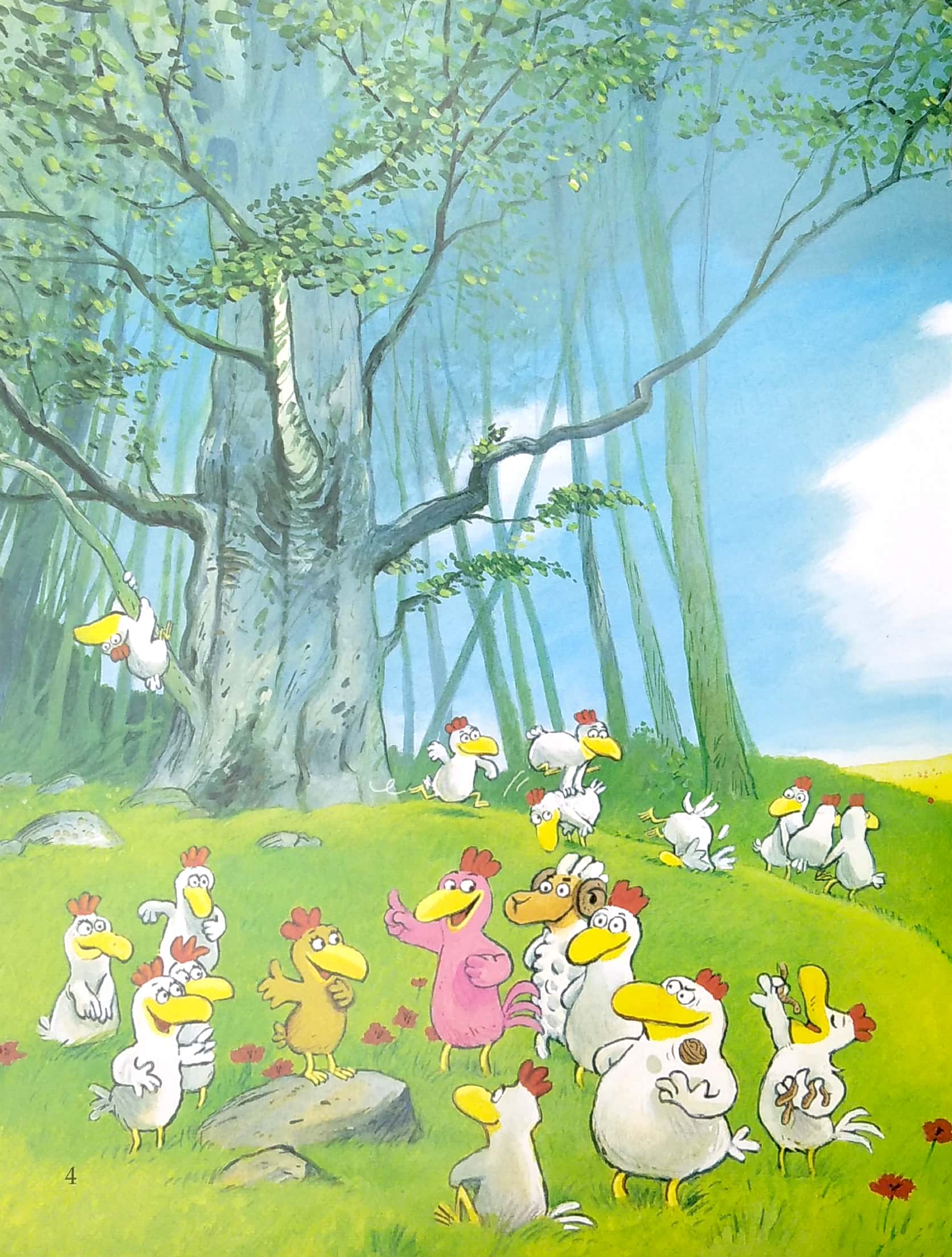 giải cứu gà con