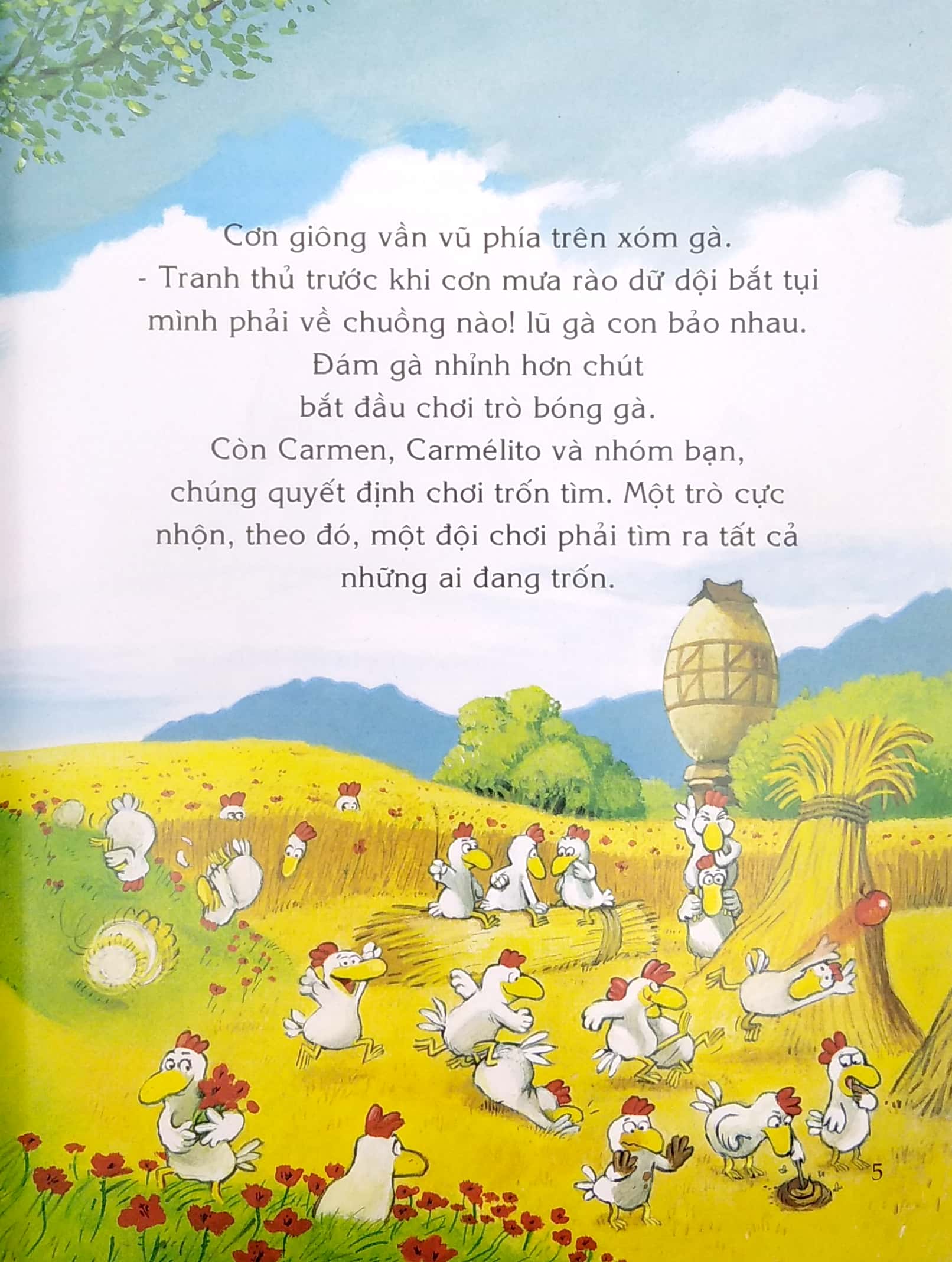 giải cứu gà con