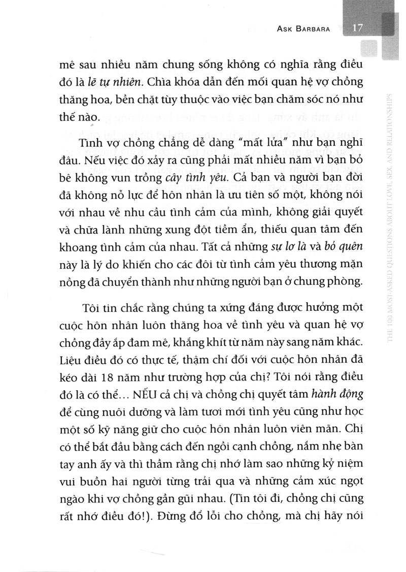 giải đáp chuyện yêu