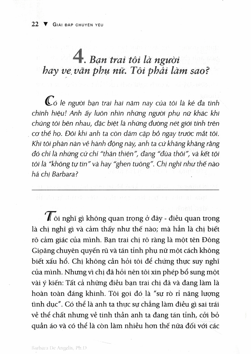 giải đáp chuyện yêu