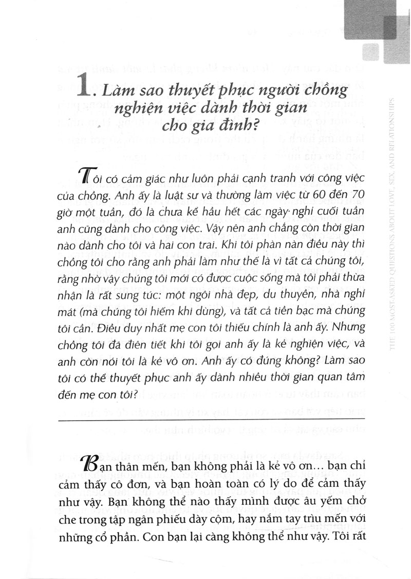 giải đáp chuyện yêu