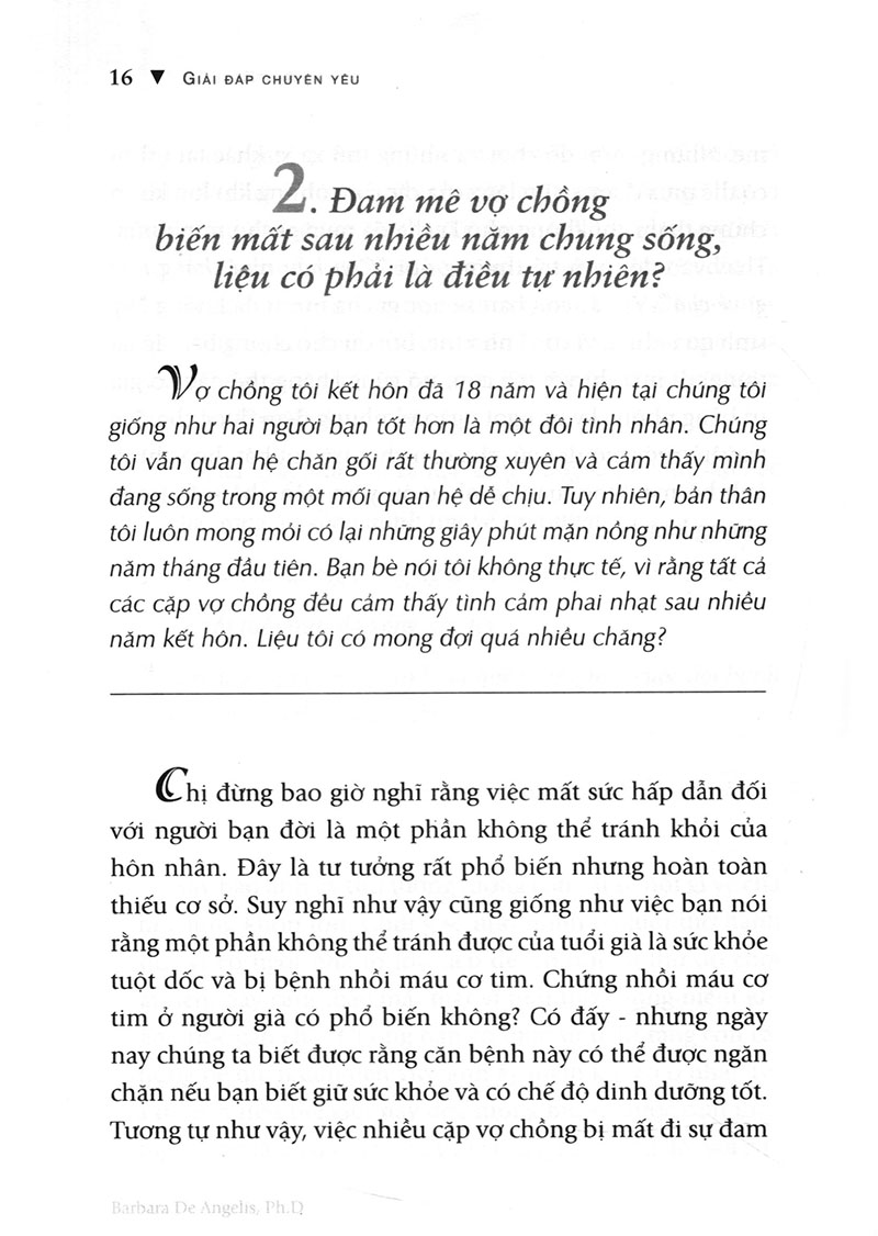 giải đáp chuyện yêu