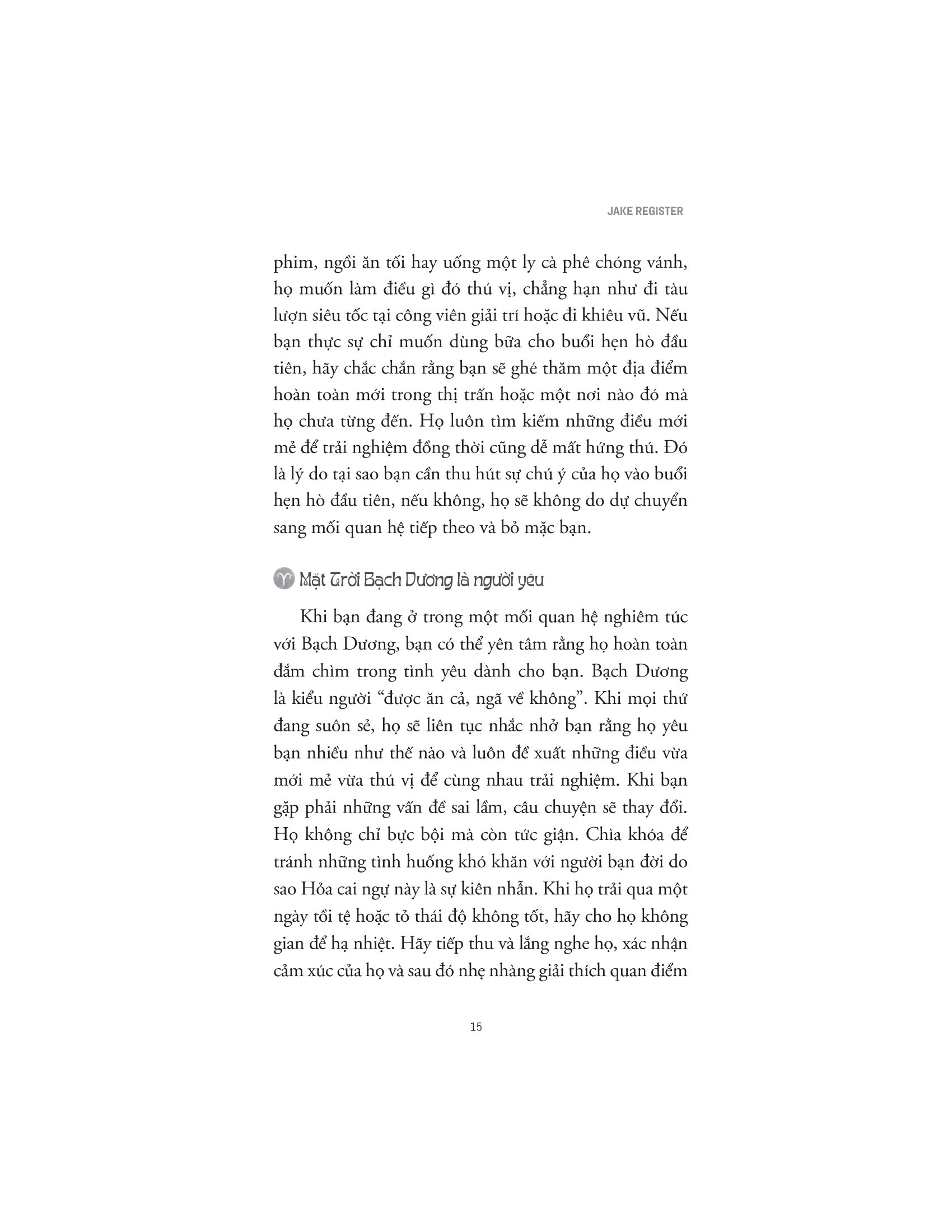 giải mã bản đồ sao cá nhân