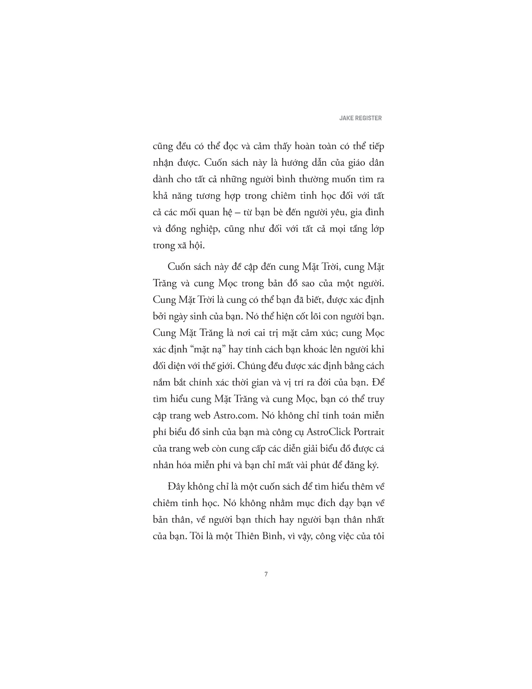 giải mã bản đồ sao cá nhân