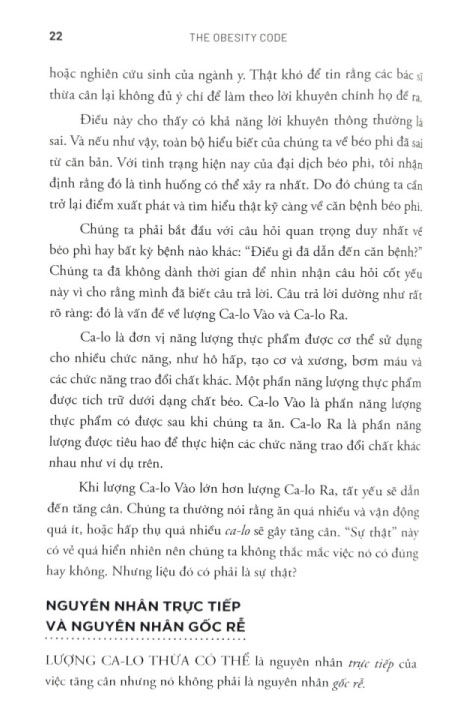 giải mã bí mật giảm cân - the obesity code