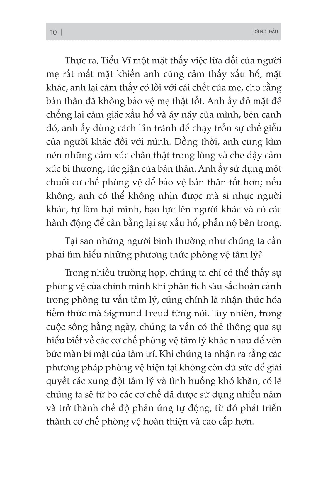 giải mã cơ chế phòng vệ tâm lý con người