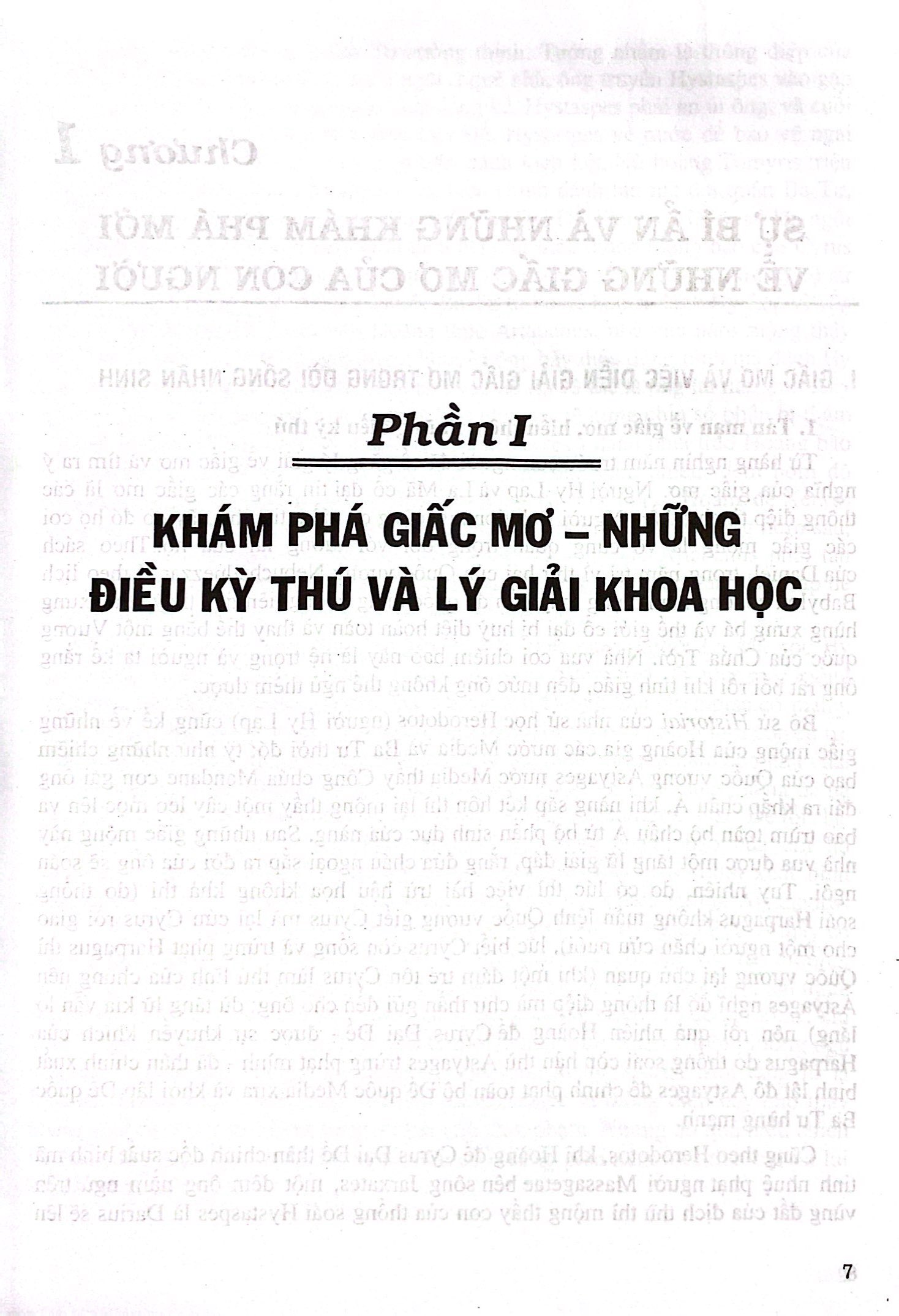 giải mã giấc mơ - từ huyền thoại đến thực tế