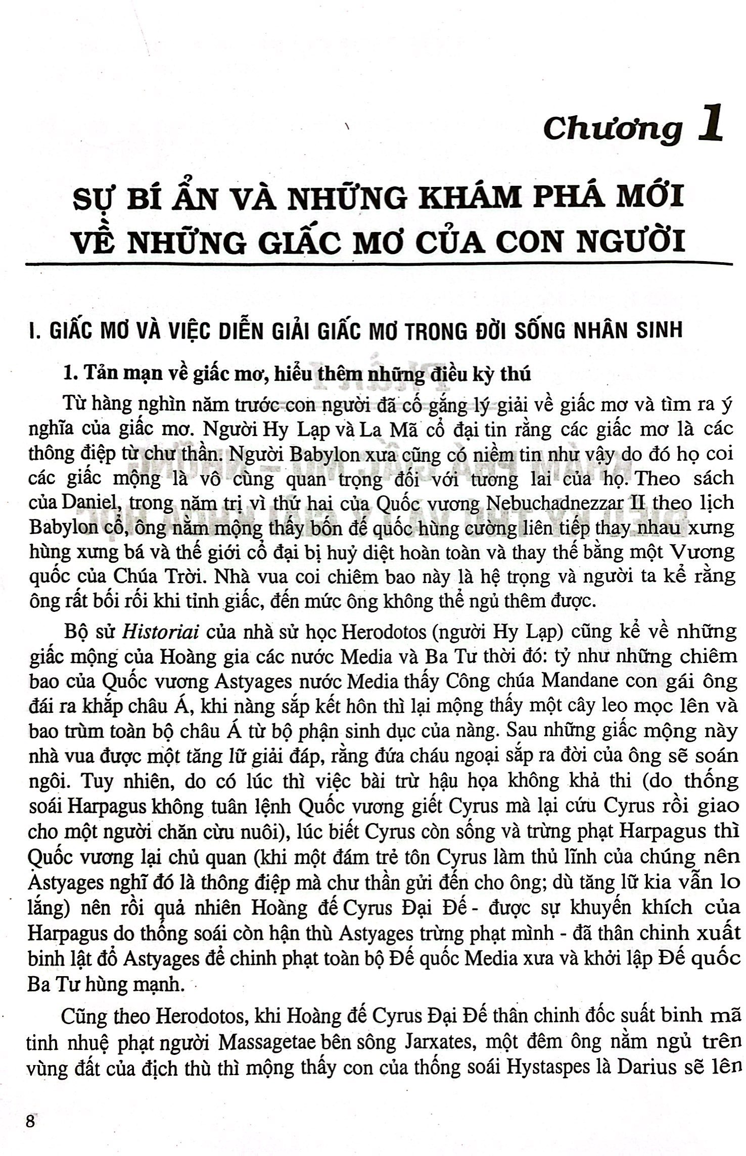 giải mã giấc mơ - từ huyền thoại đến thực tế