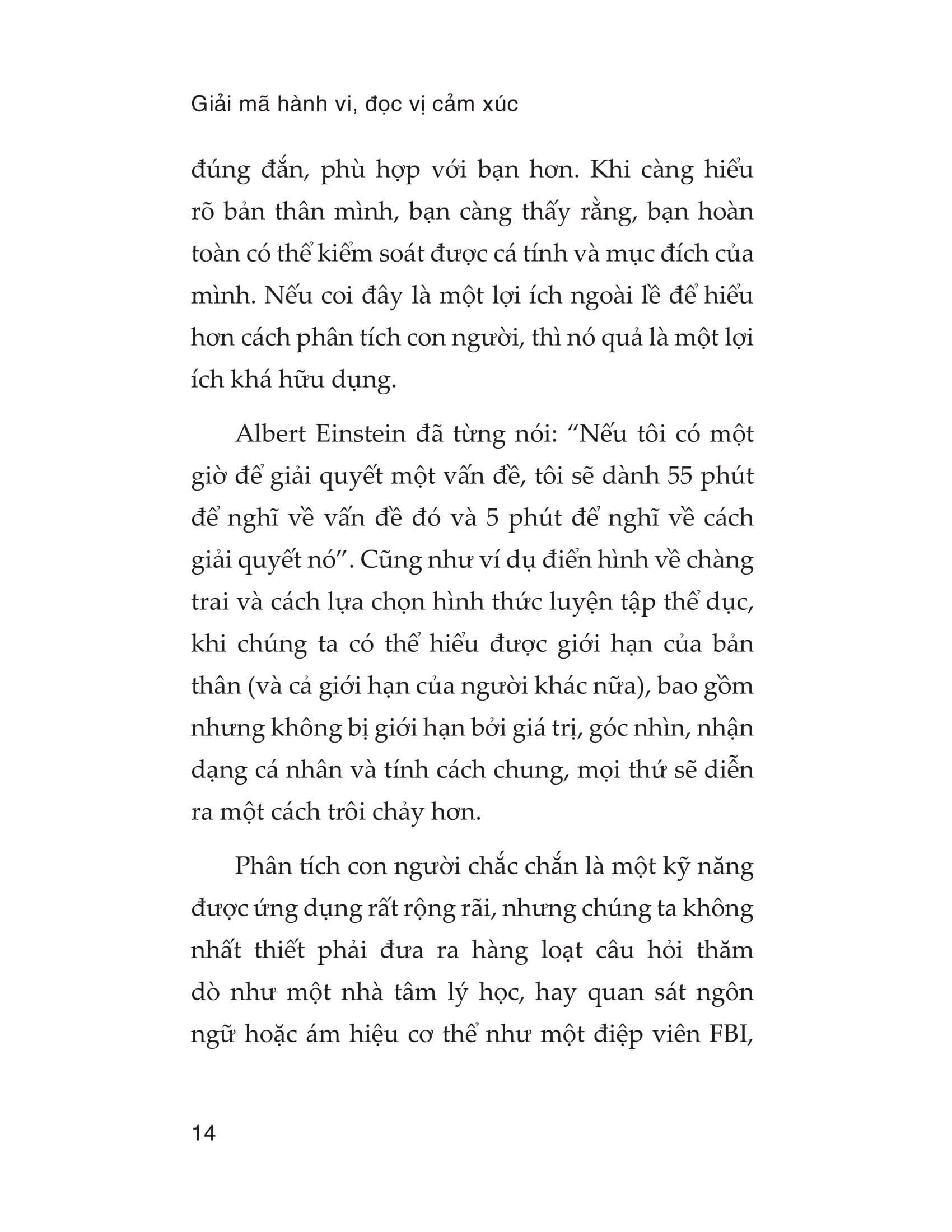 giải mã hành vi đọc vị cảm xúc