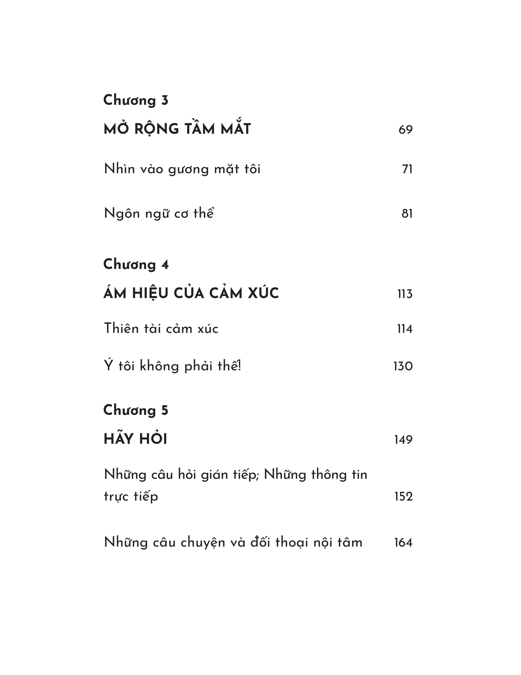 giải mã hành vi đọc vị cảm xúc