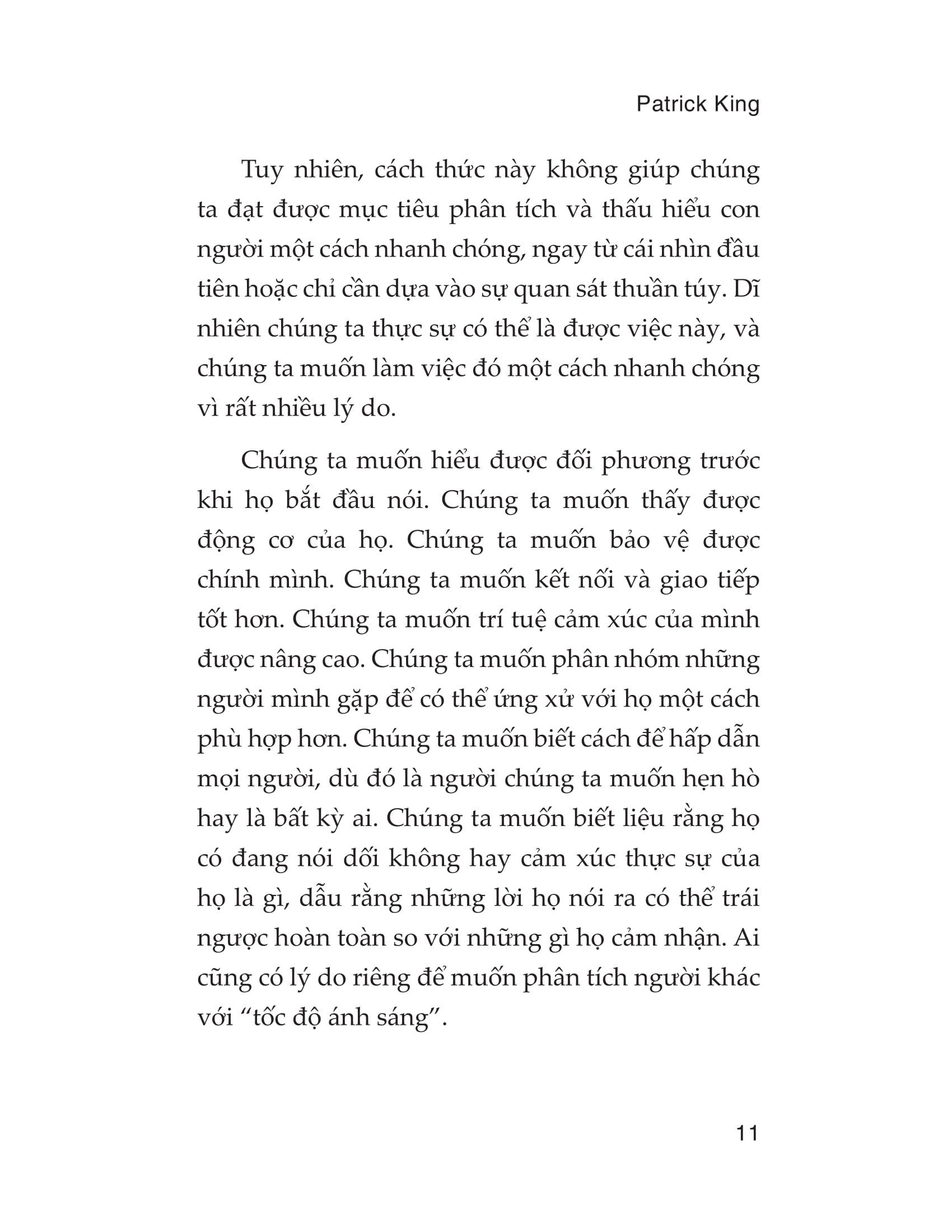 giải mã hành vi đọc vị cảm xúc