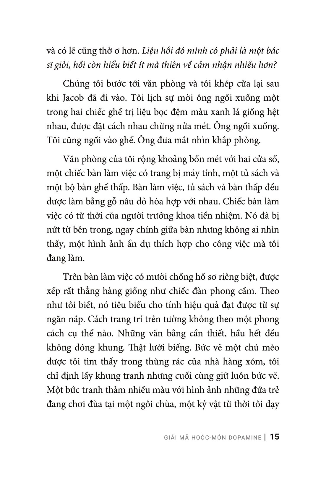 giải mã hoóc-môn dopamine