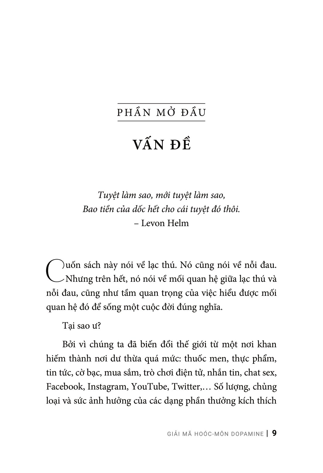 giải mã hoóc-môn dopamine