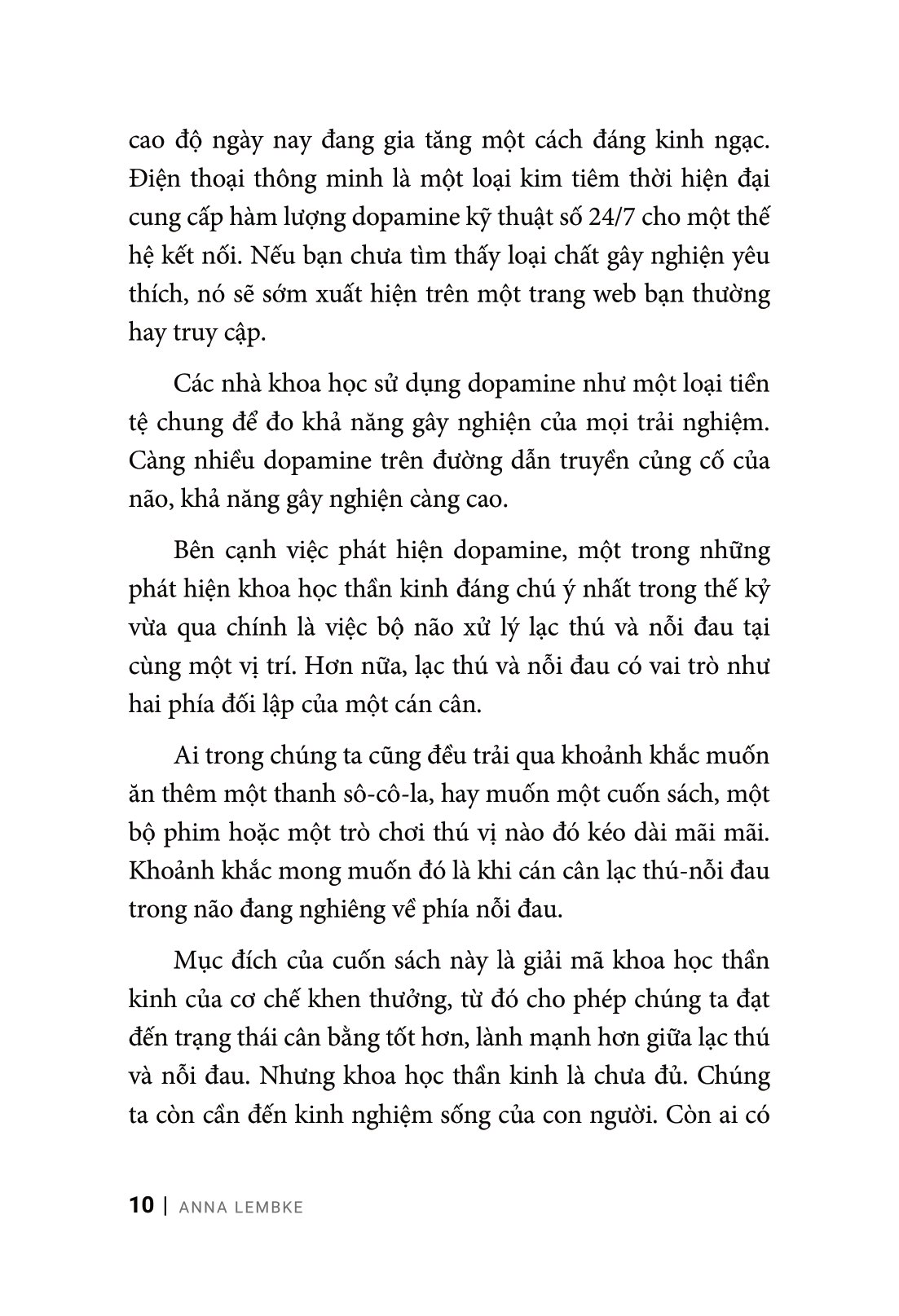 giải mã hoóc-môn dopamine