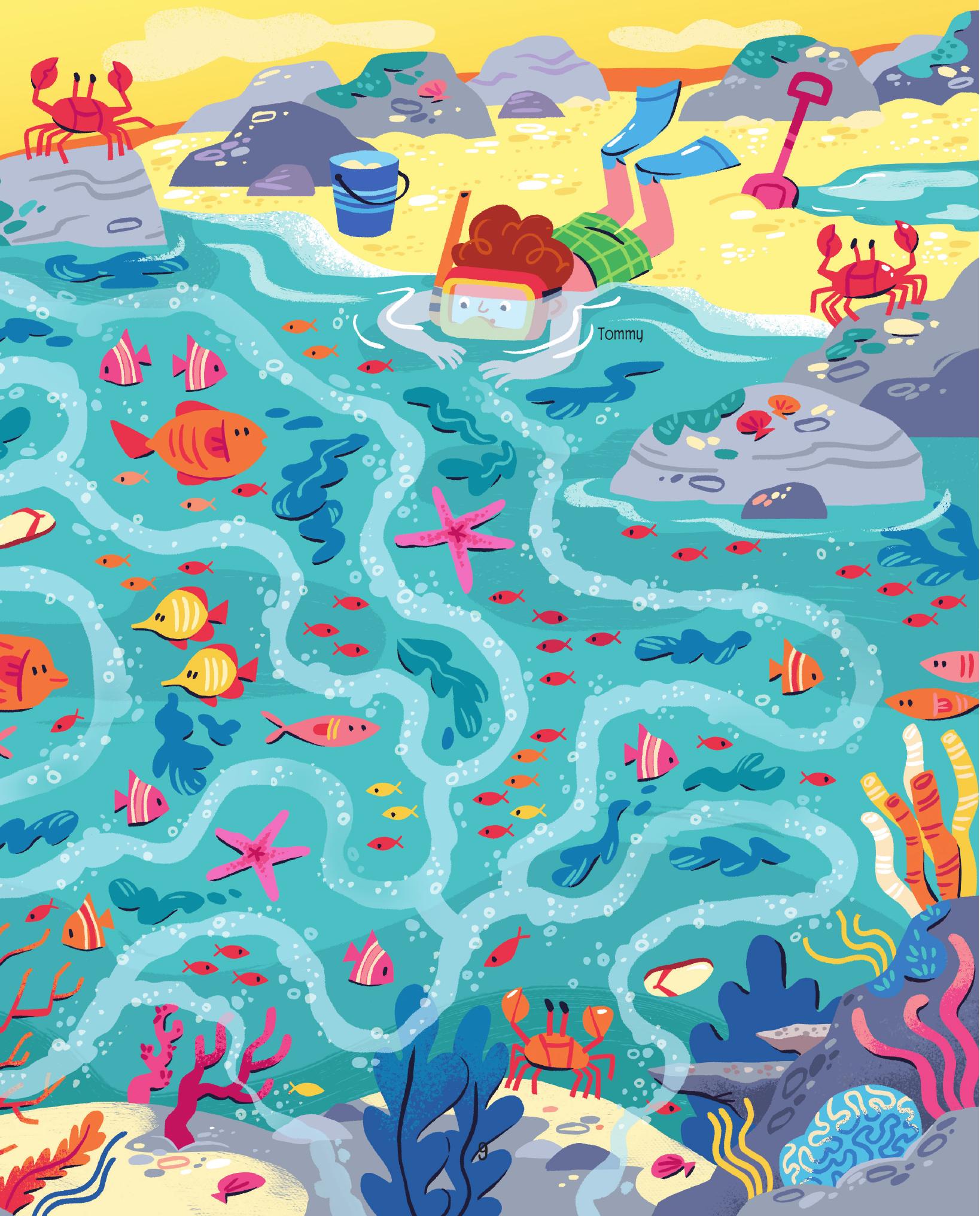 giải mã mê cung - phát triển iq - đại dương