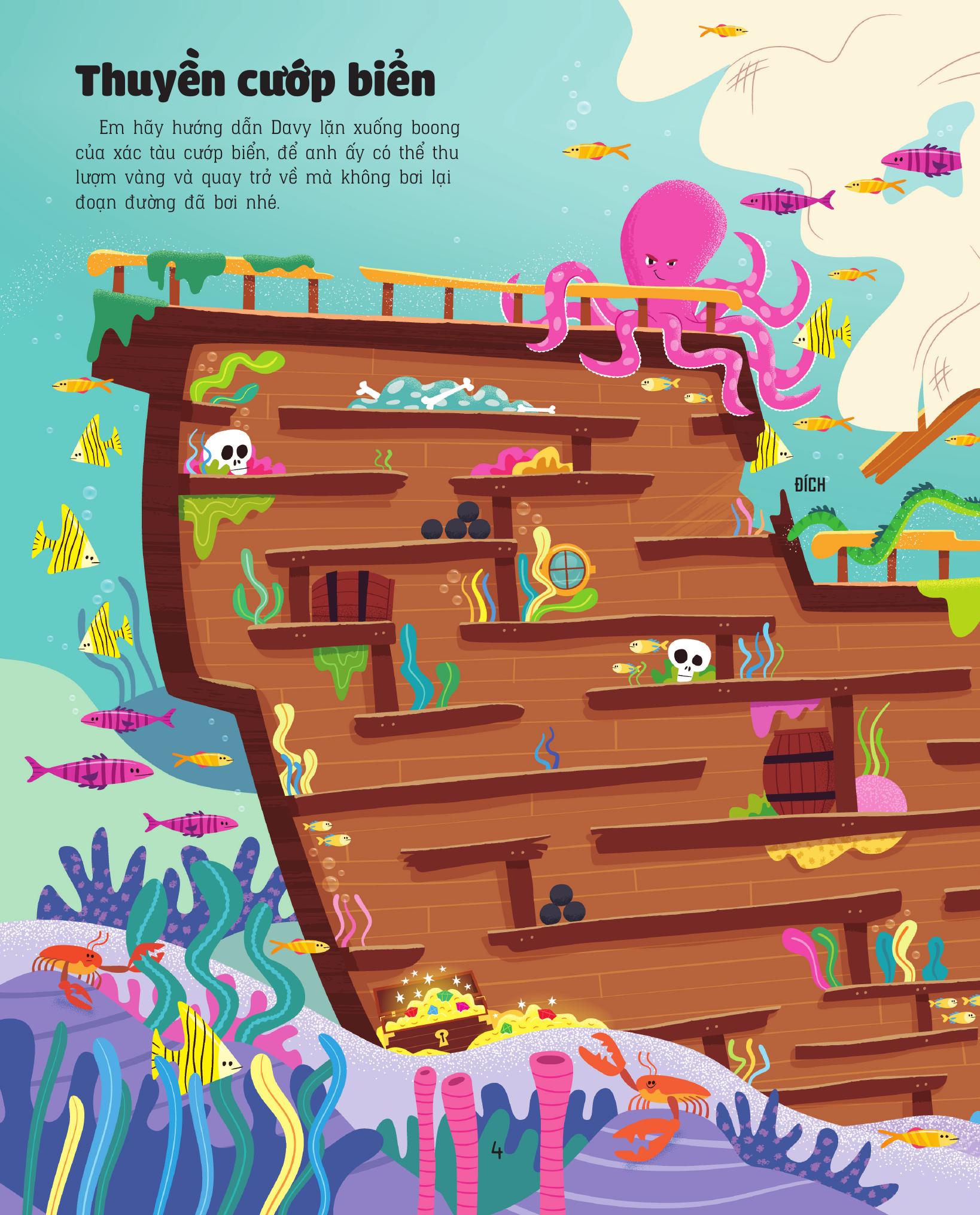 giải mã mê cung - phát triển iq - đại dương