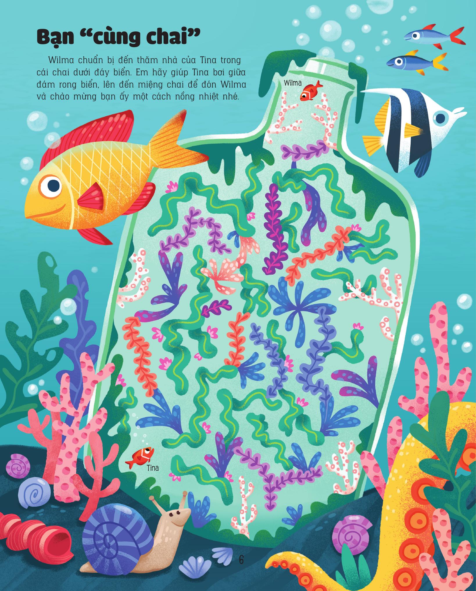 giải mã mê cung - phát triển iq - đại dương