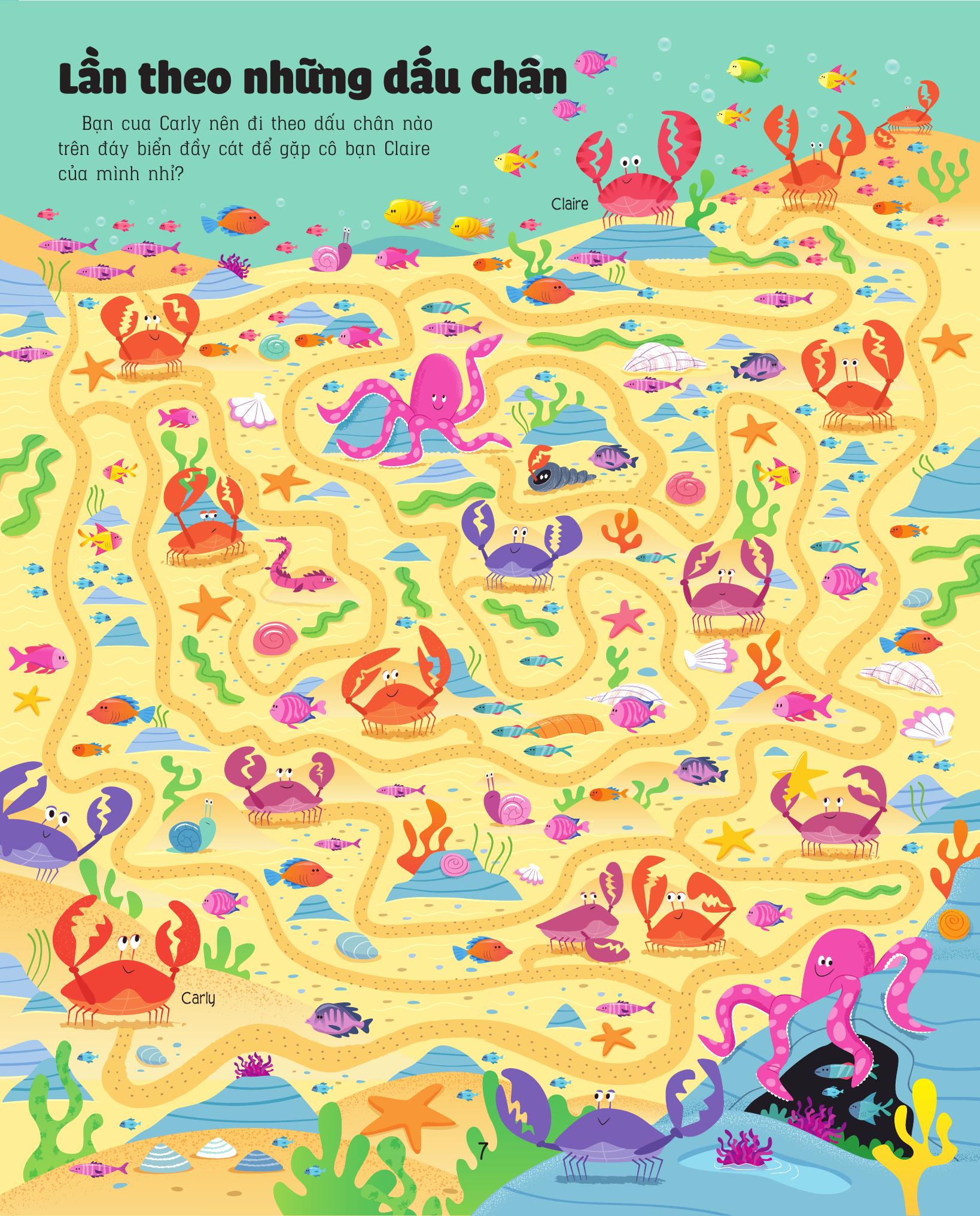 giải mã mê cung - phát triển iq - đại dương