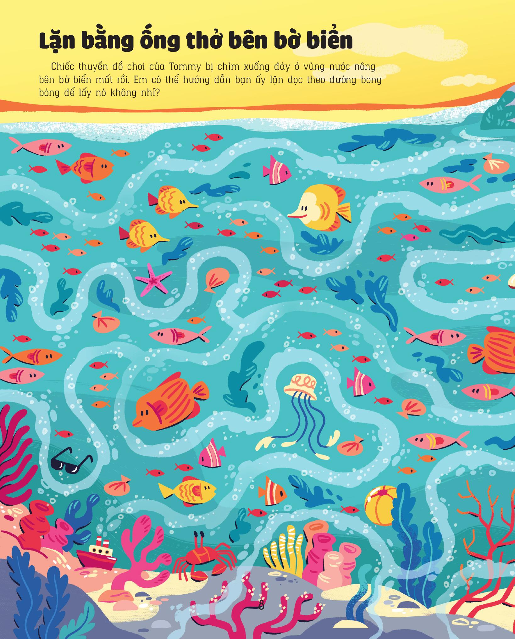 giải mã mê cung - phát triển iq - đại dương