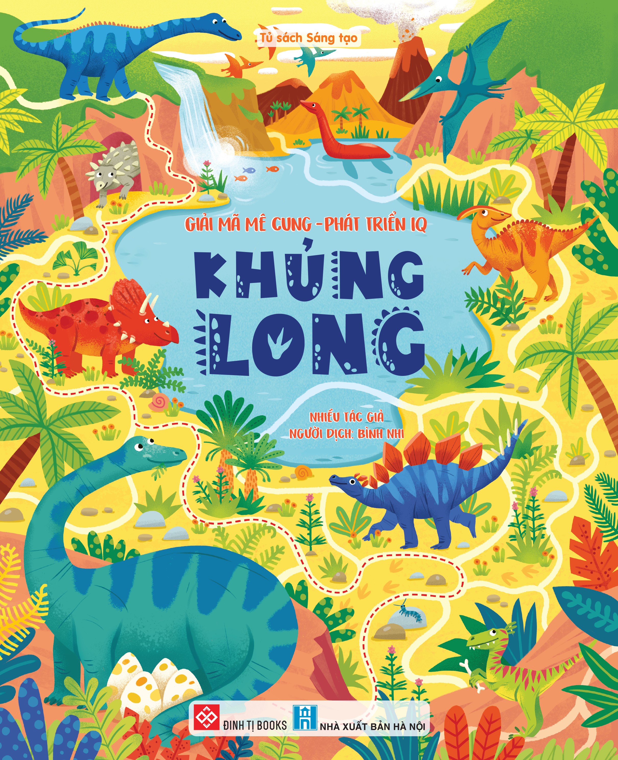 giải mã mê cung - phát triển iq - khủng long