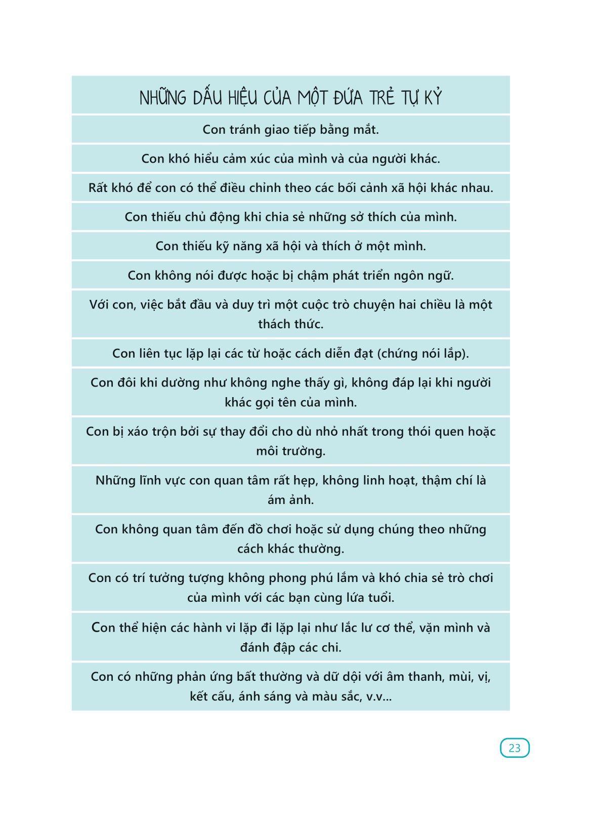 giải mã trẻ tự kỷ - con không phải đứa trẻ kỳ lạ đâu