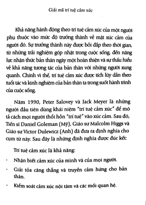 giải mã trí tuệ cảm xúc