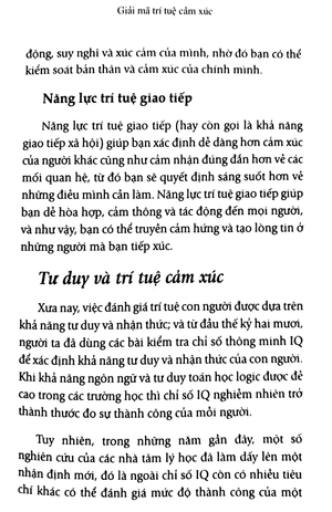 giải mã trí tuệ cảm xúc