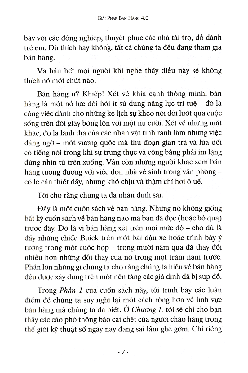 giải pháp bán hàng 4.0 - tái bản 2018 (tái bản từ cuốn từ bản năng đến nghệ thuật bán hàng)