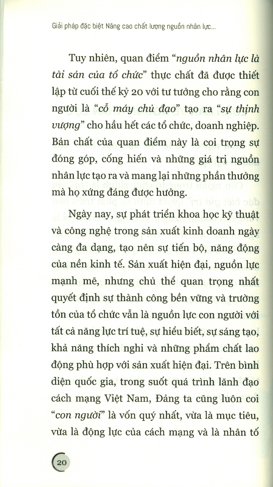 giải pháp đặc biệt nâng cao chất lượng nguồn nhân lực và phát triển hệ thống khách hàng cho các doanh nghiệp việt nam