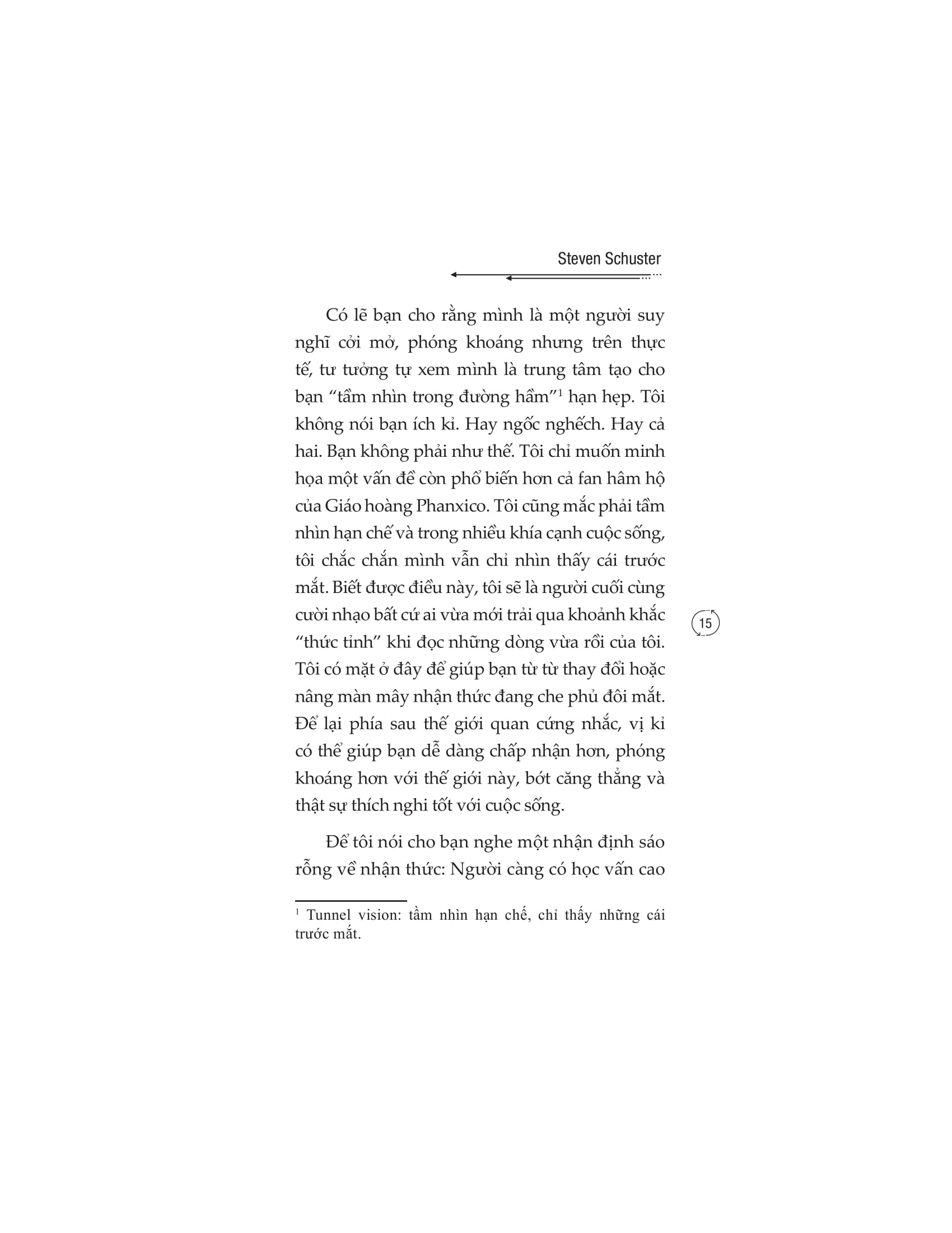 giải phóng bộ não khỏi tư duy độc hại