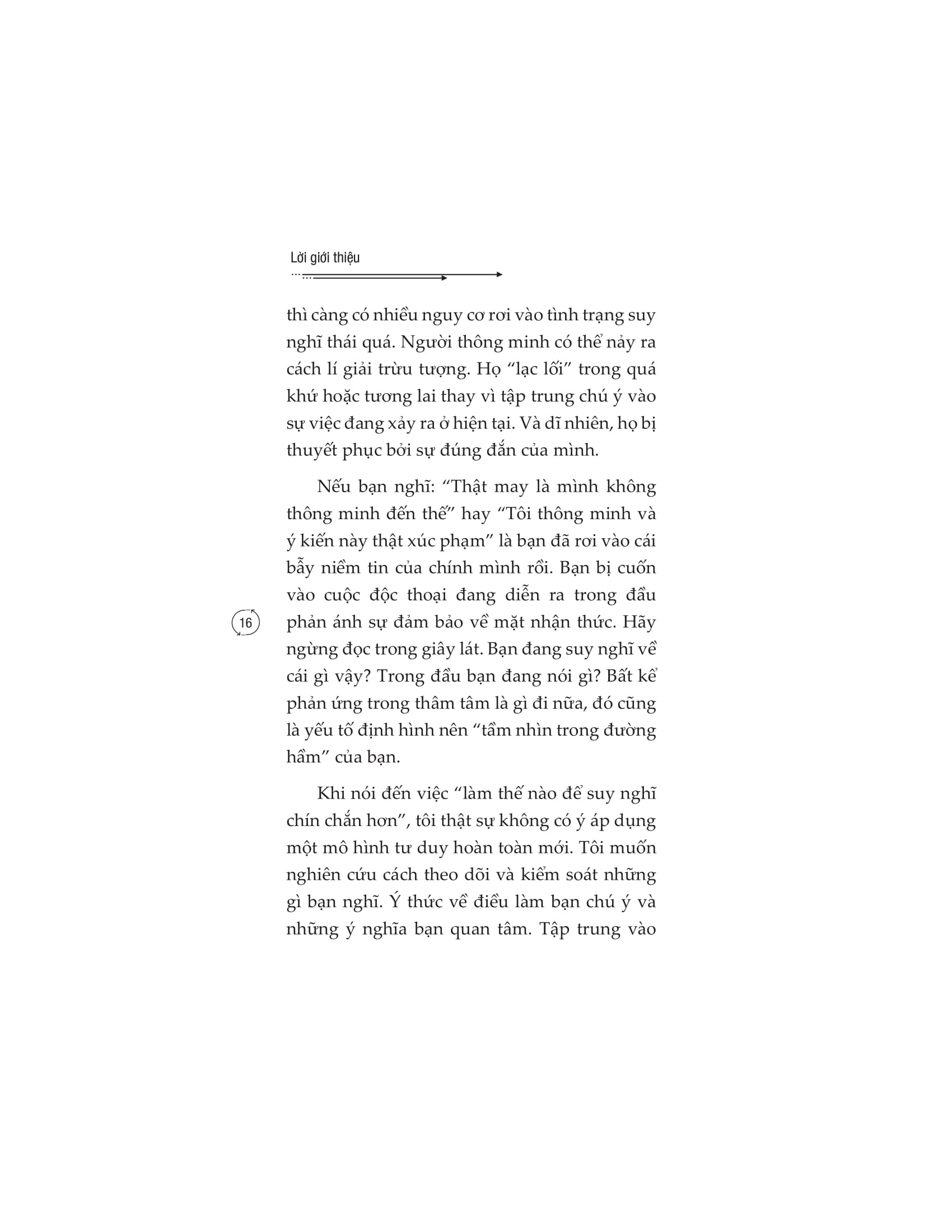 giải phóng bộ não khỏi tư duy độc hại