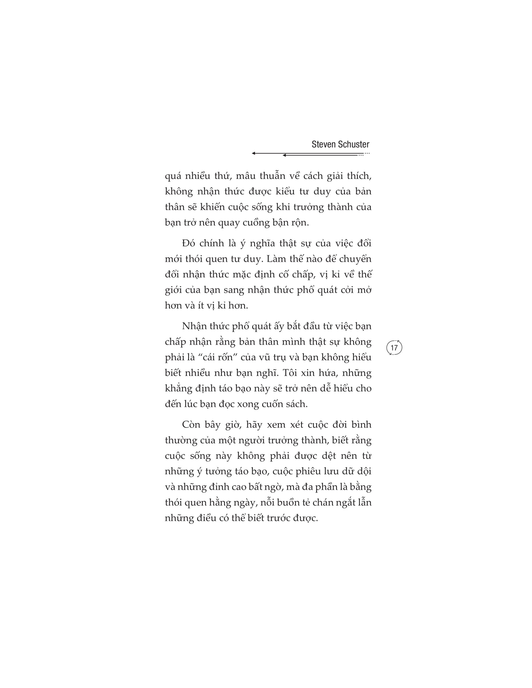 giải phóng bộ não khỏi tư duy độc hại