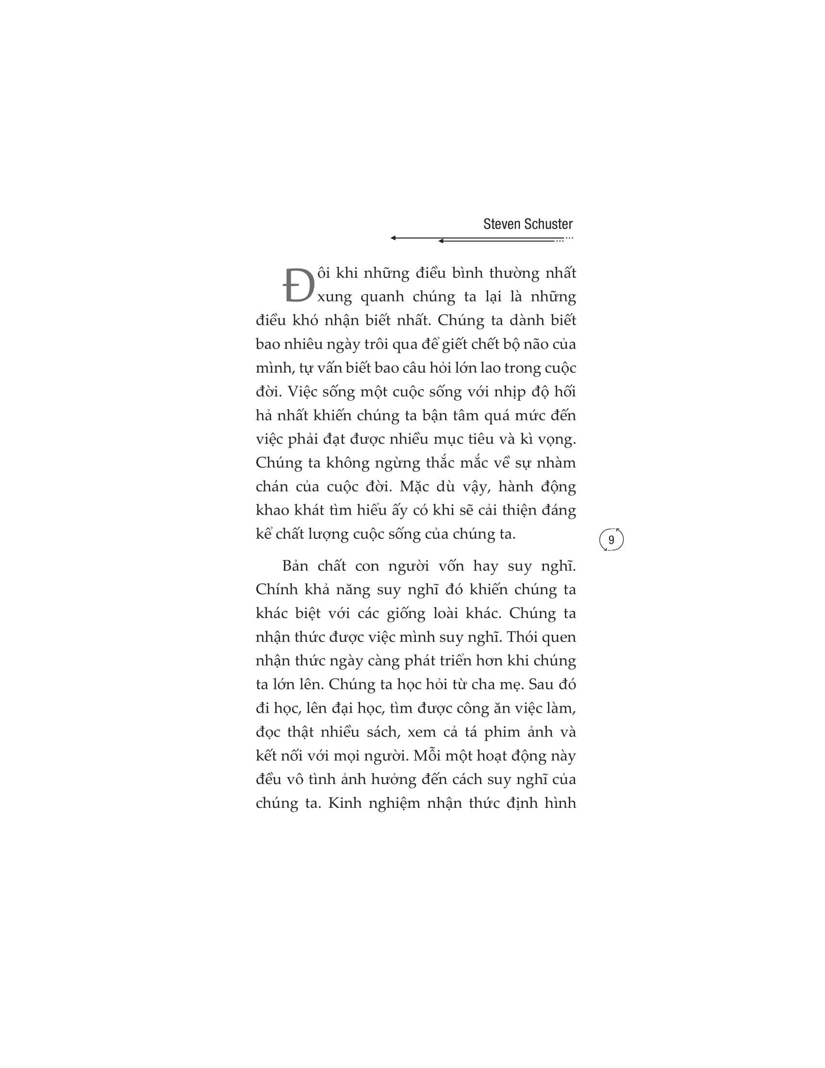 giải phóng bộ não khỏi tư duy độc hại