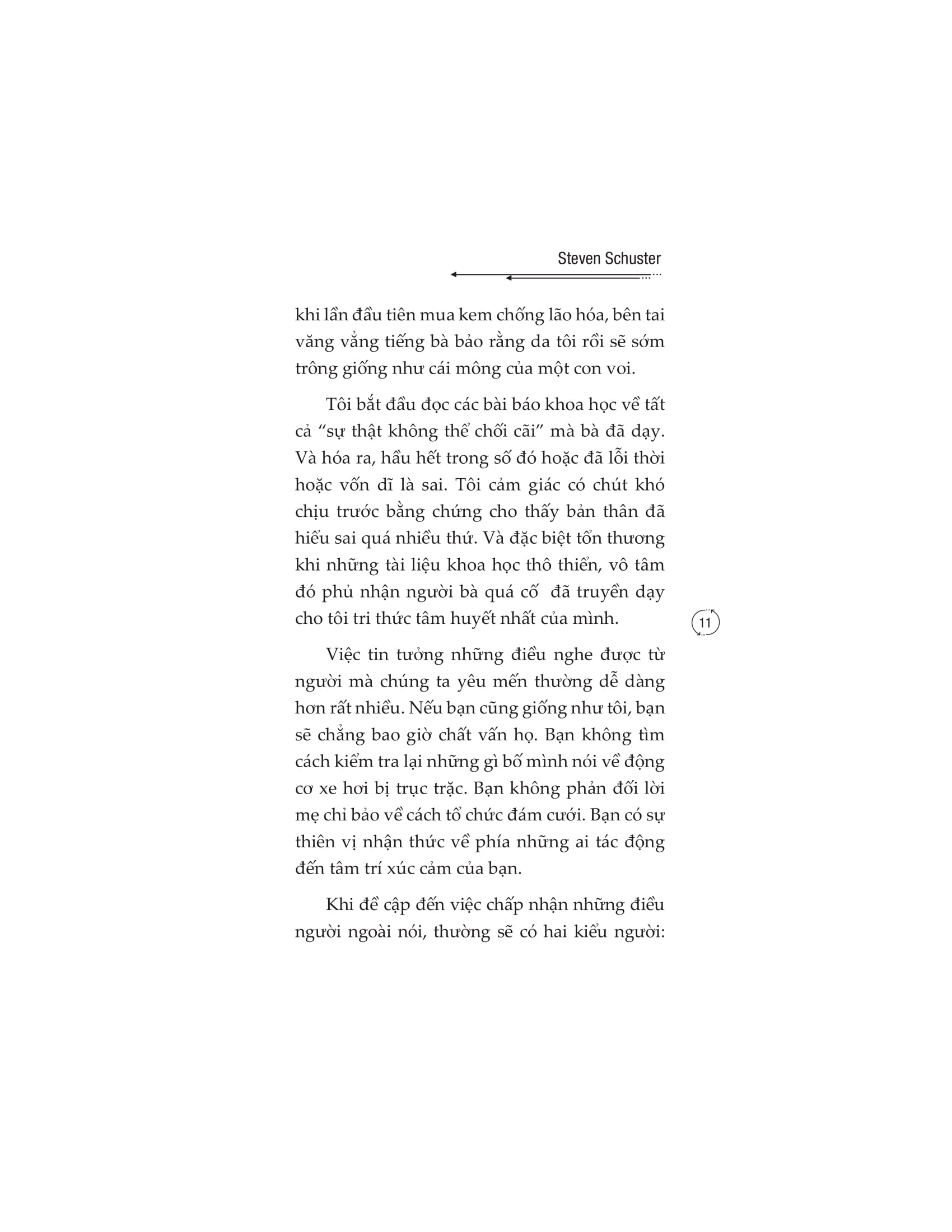 giải phóng bộ não khỏi tư duy độc hại