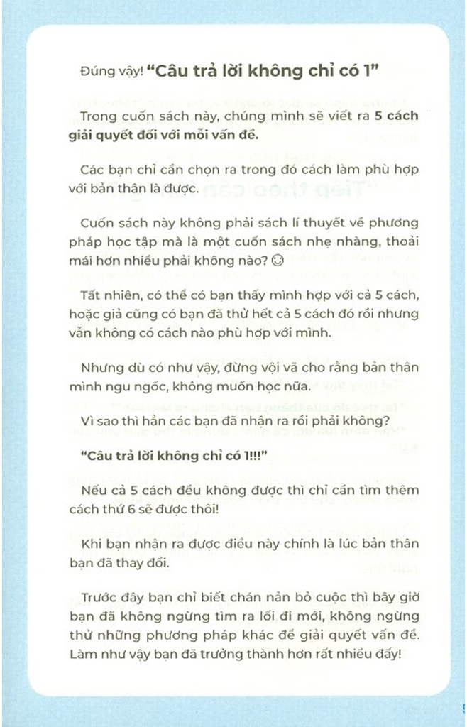 giải quyết những trở ngại trong học tập