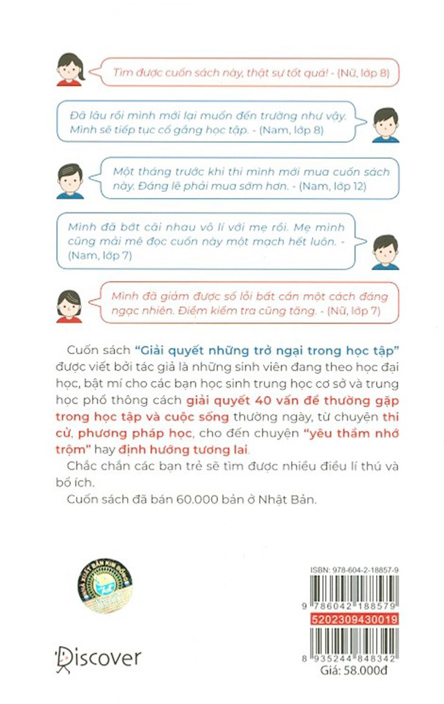 giải quyết những trở ngại trong học tập