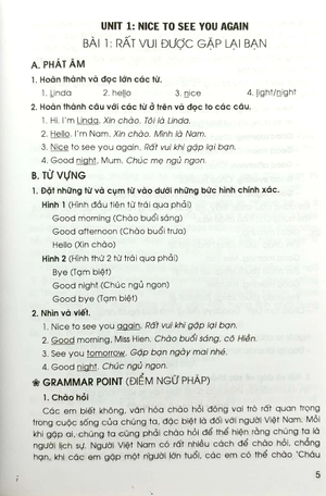 giải sách bài tập tiếng anh 4