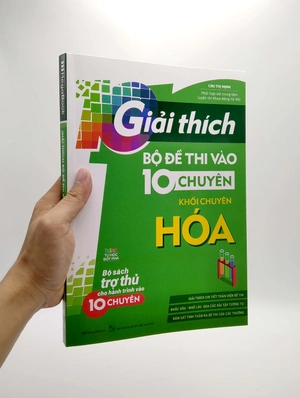 giải thích bộ đề thi vào 10 chuyên - khối chuyên hóa