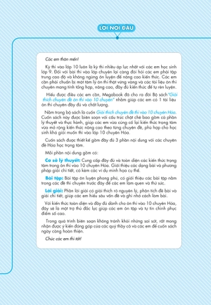 giải thích chuyên đề thi vào 10 chuyên hóa