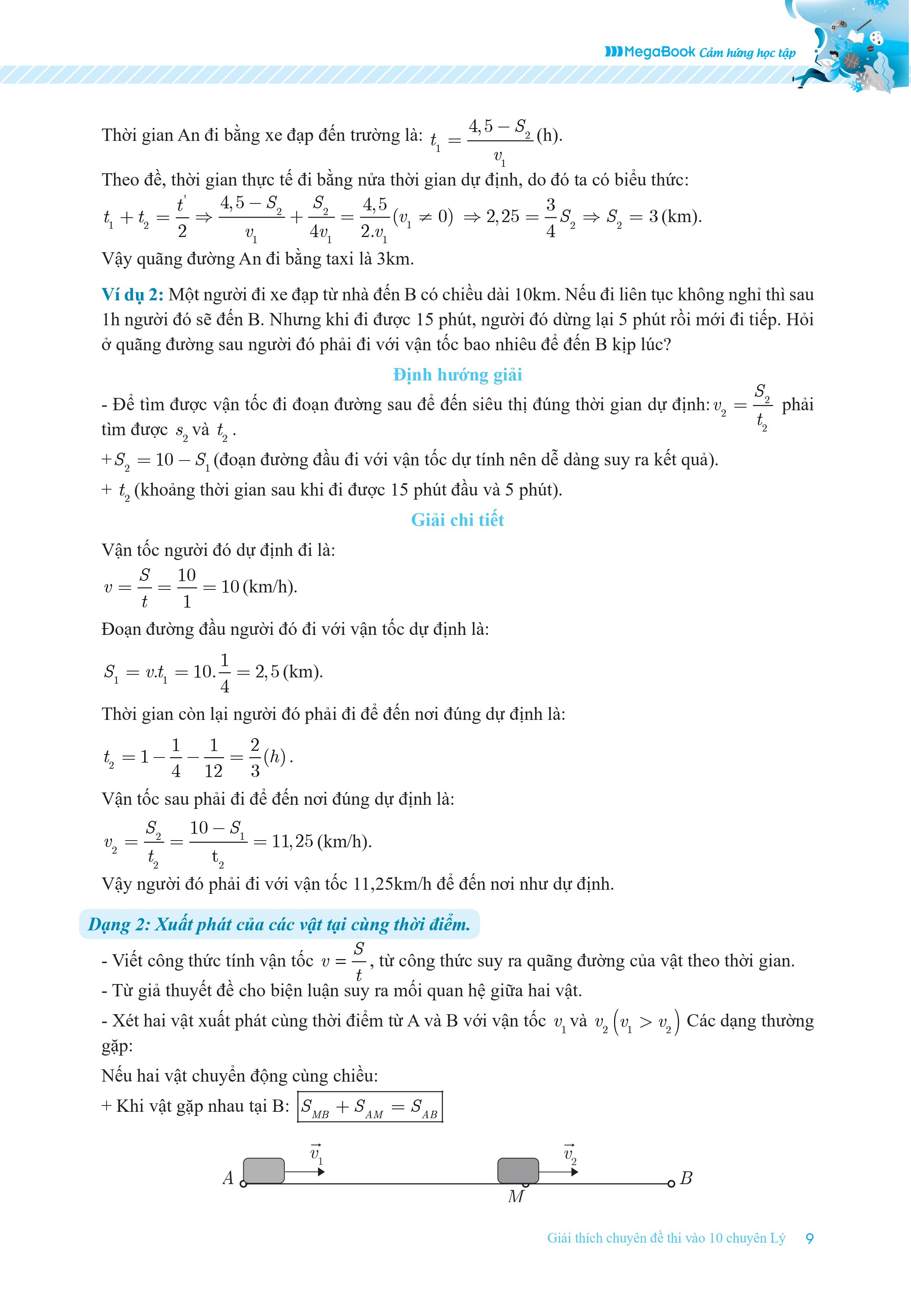 giải thích chuyên đề thi vào 10 chuyên lý