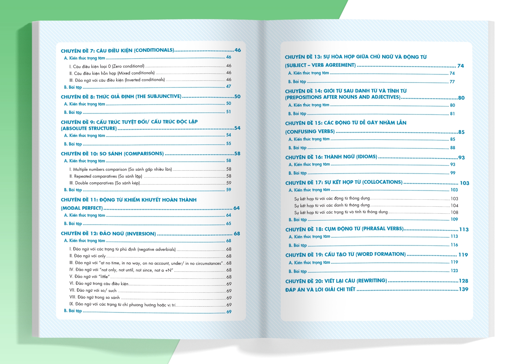 giải thích chuyên đề thi vào 10 chuyên tiếng anh