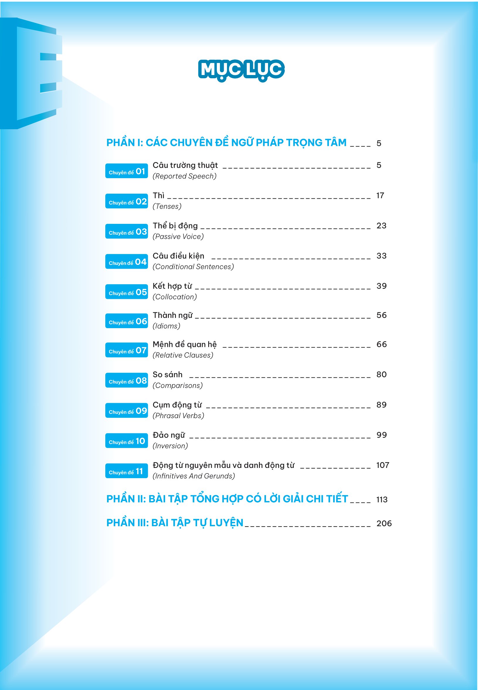 giải thích chuyên sâu - bài tập nâng cao ngữ pháp tiếng anh theo chủ đề