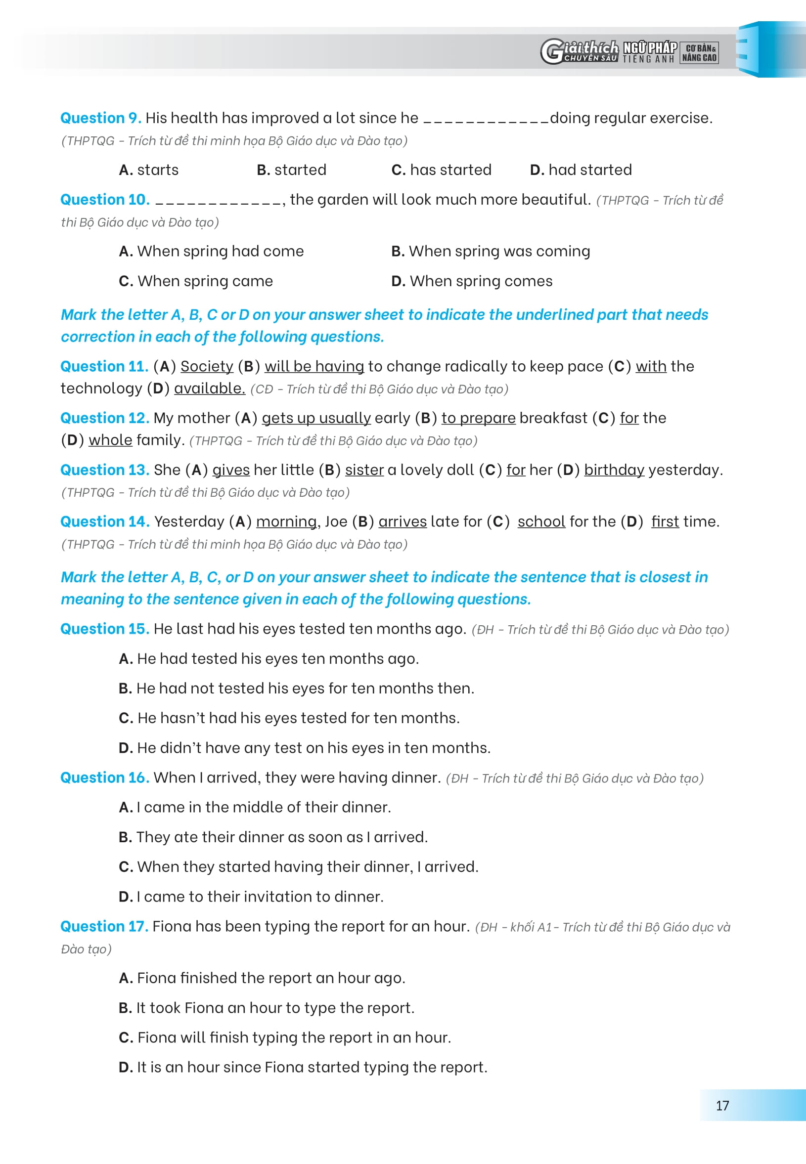 giải thích chuyên sâu - ngữ pháp tiếng anh (cơ bản và nâng cao)