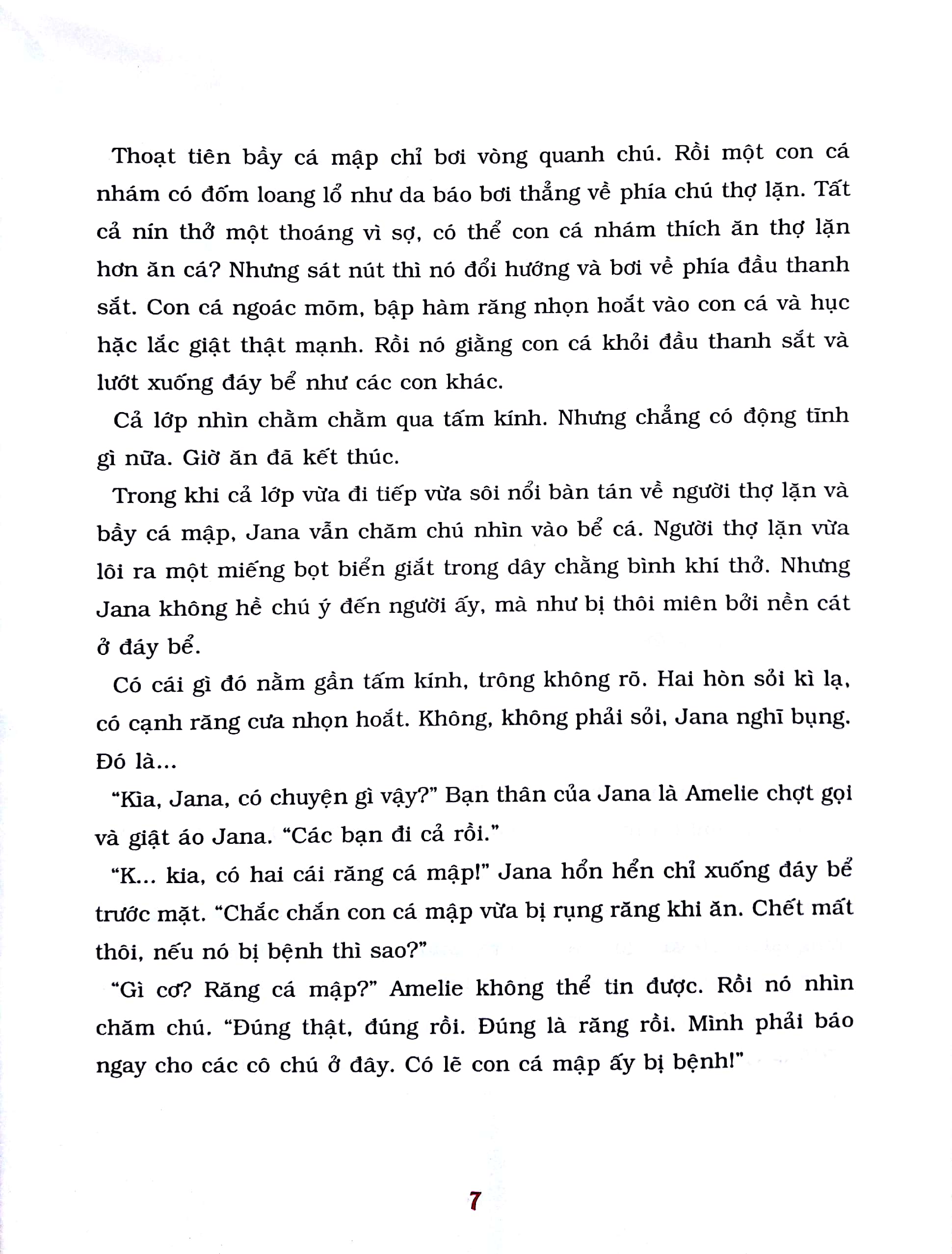 giải thích giùm em - tại sao cá mập không cần nha sĩ?